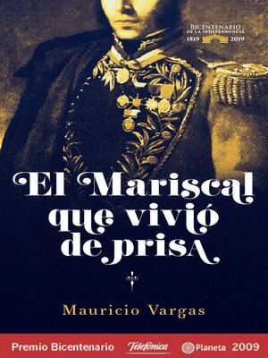 cover image of El mariscal que vivio de prisa